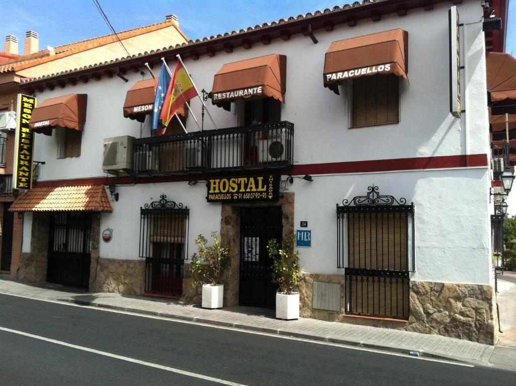 פראקוויוס דה חראמה Hostal Paracuellos מראה חיצוני תמונה